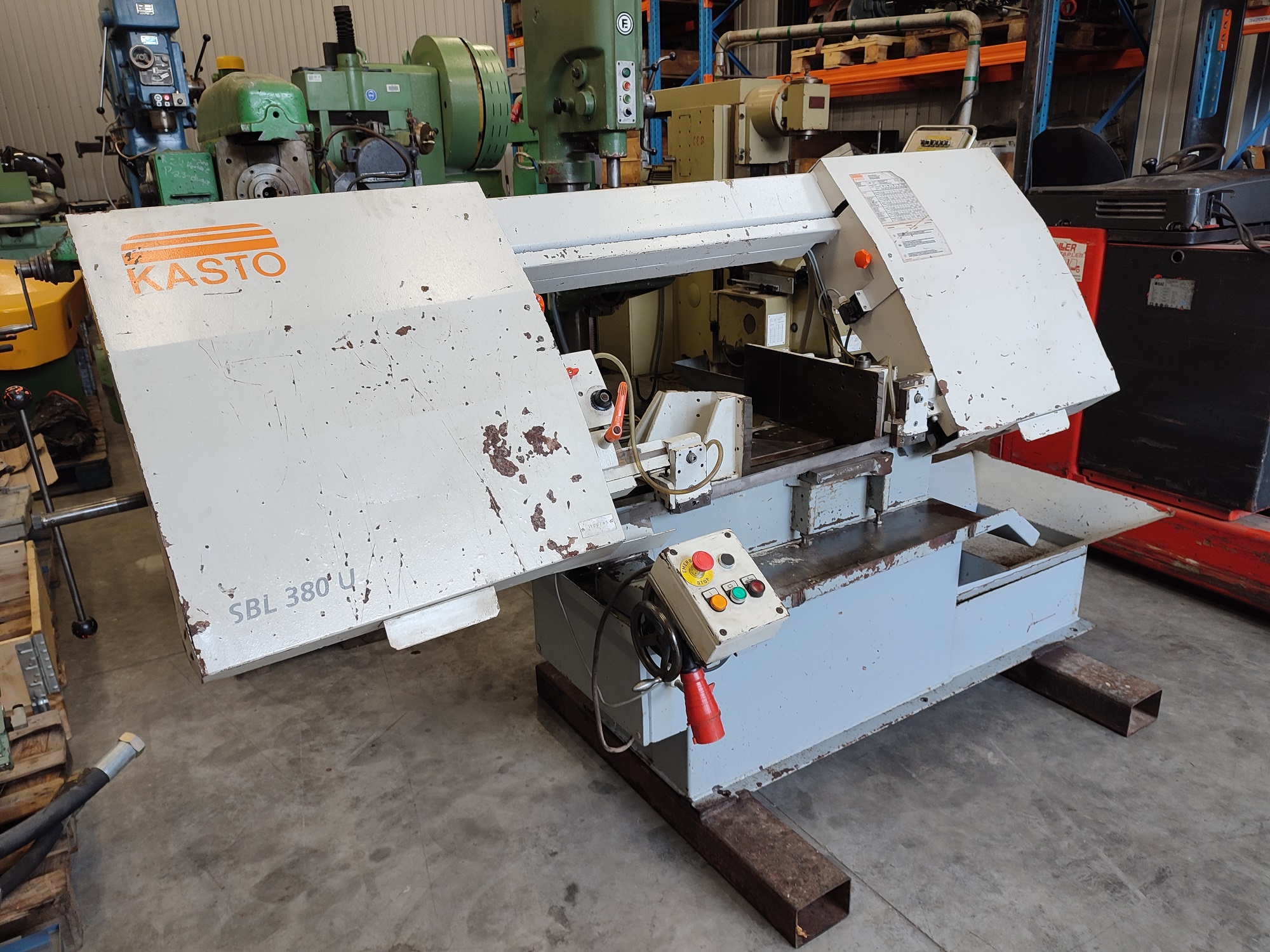 PIŁA TAŚMOWA KASTO SBL 380 U - obrazek 2