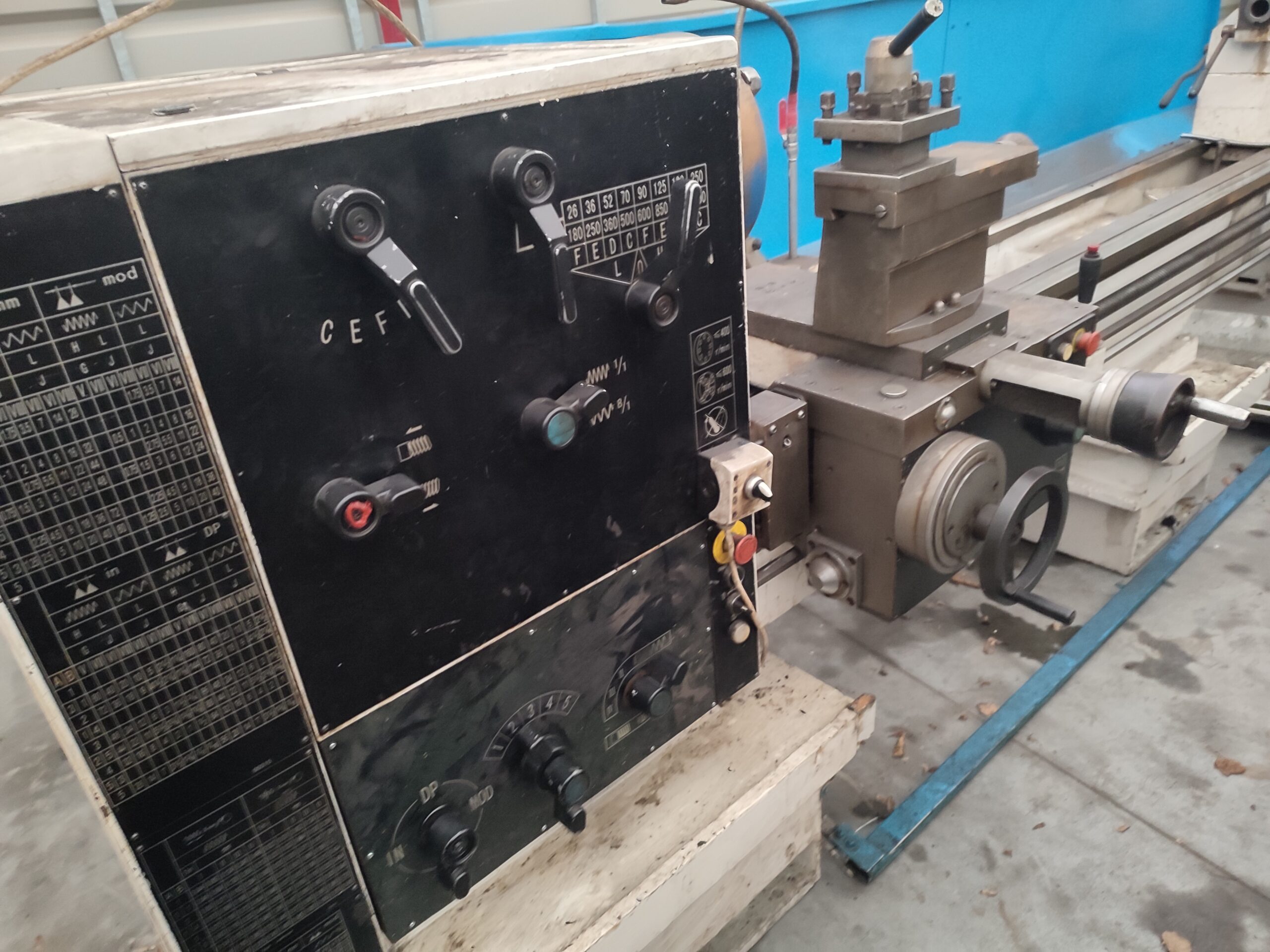 TOKARKA UNIWERSALNA CDS6276C 760x3000 - obrazek 4