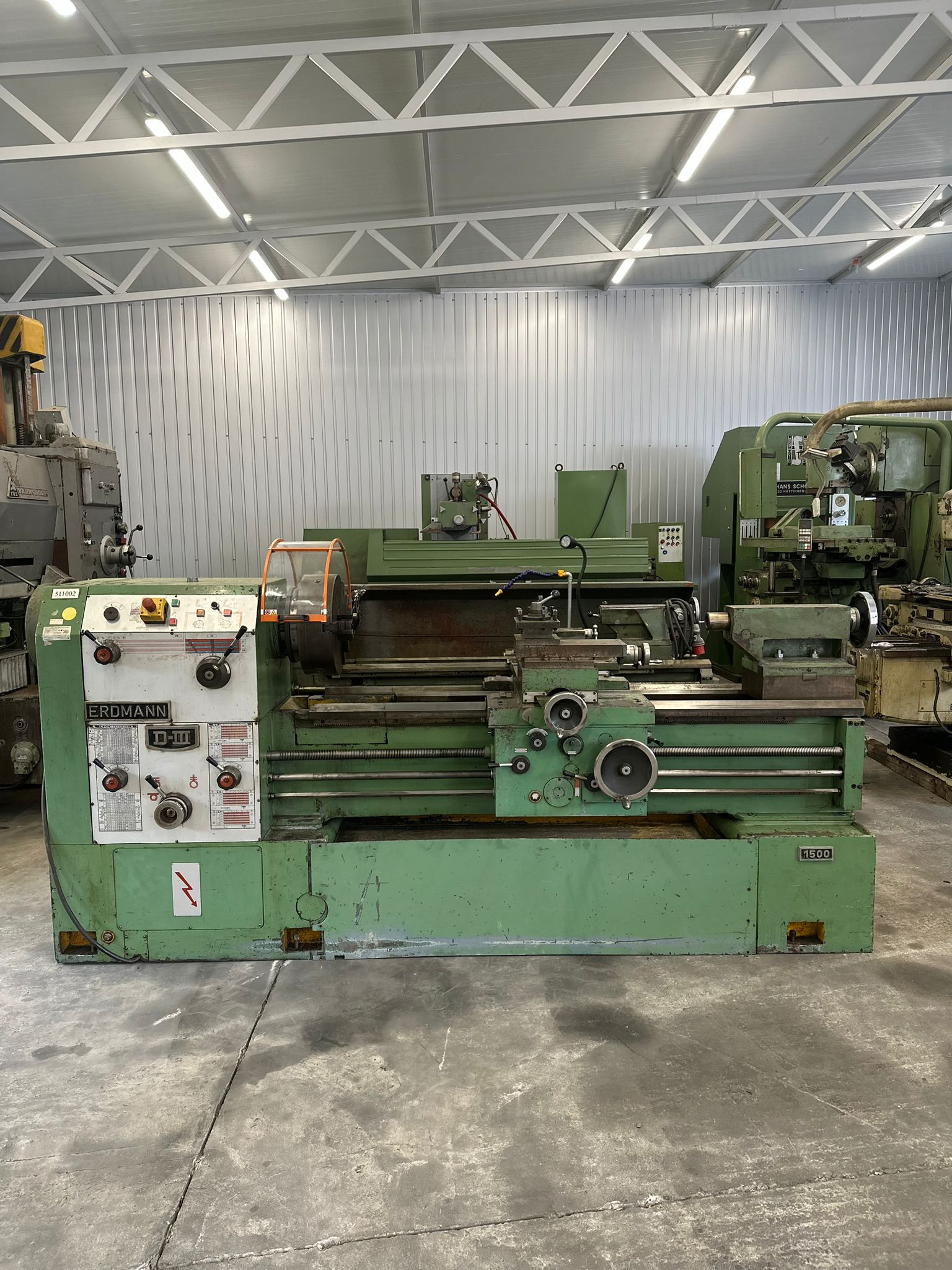 TOKARKA UNIWERSALNA ERDMANN D-III 640x1500 - obrazek 6