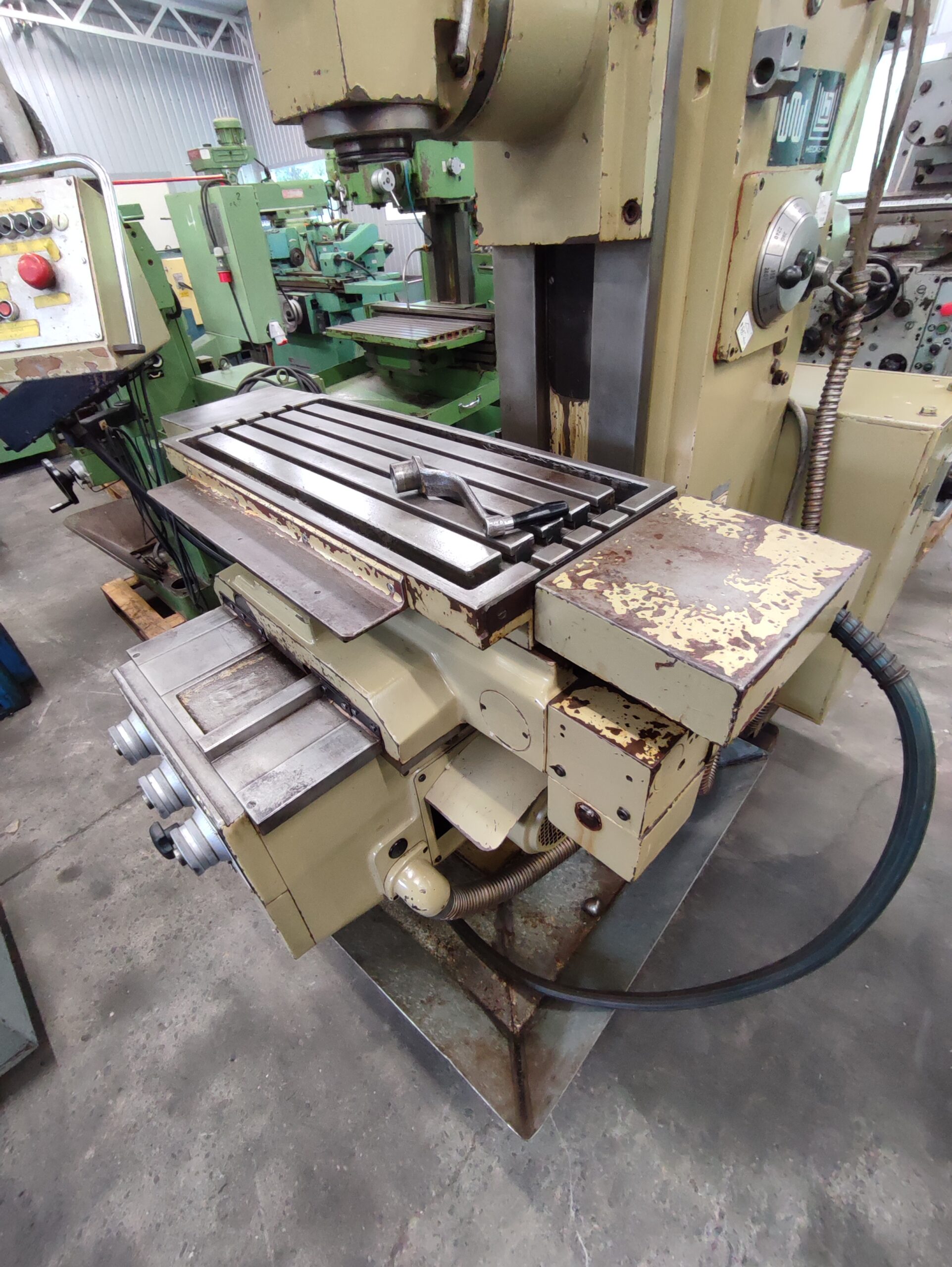 FREZARKA UNIWERSALNA WMW HECKERT FU250x1000/2 - obrazek 6