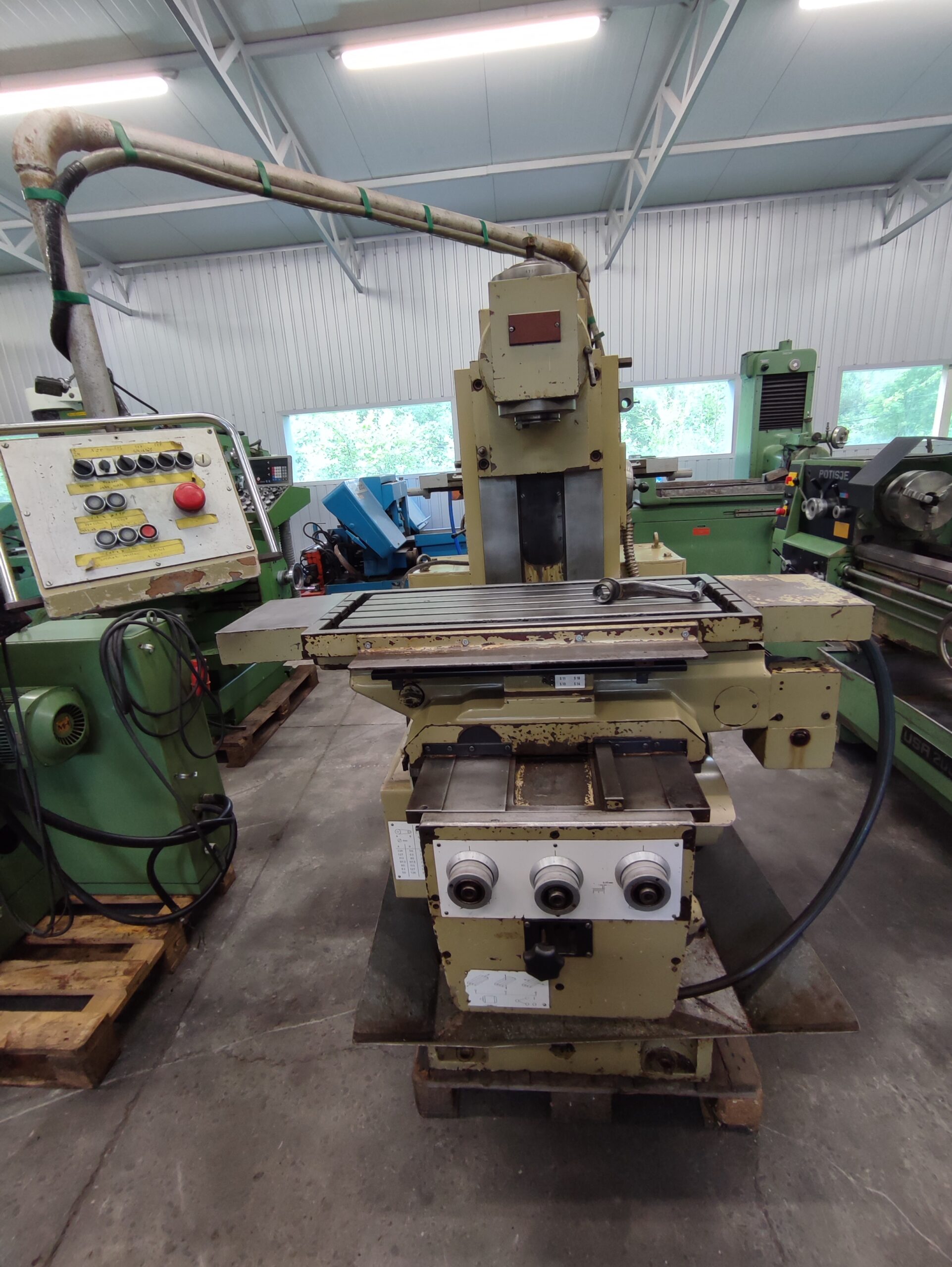 FREZARKA UNIWERSALNA WMW HECKERT FU250x1000/2 - obrazek 8