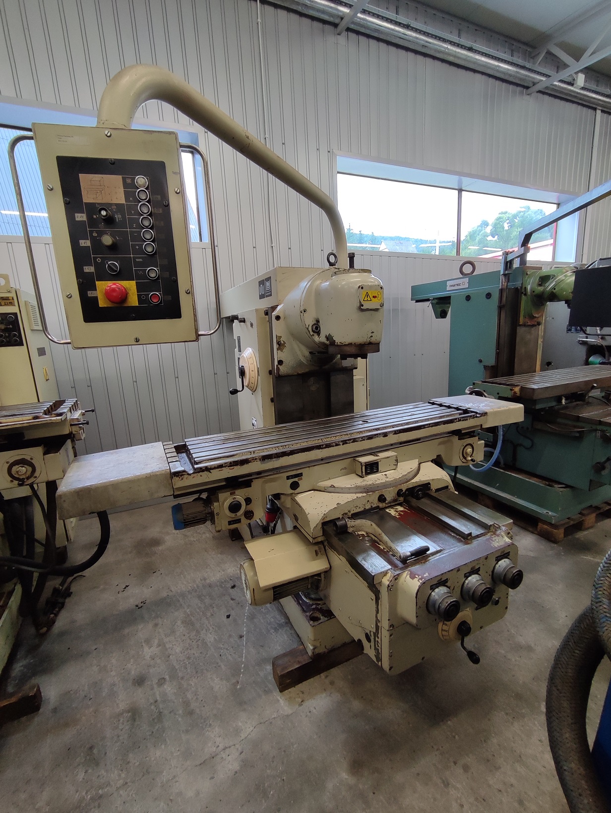 FREZARKA UNIWERSALNA WMW HECKERT FU 400 E