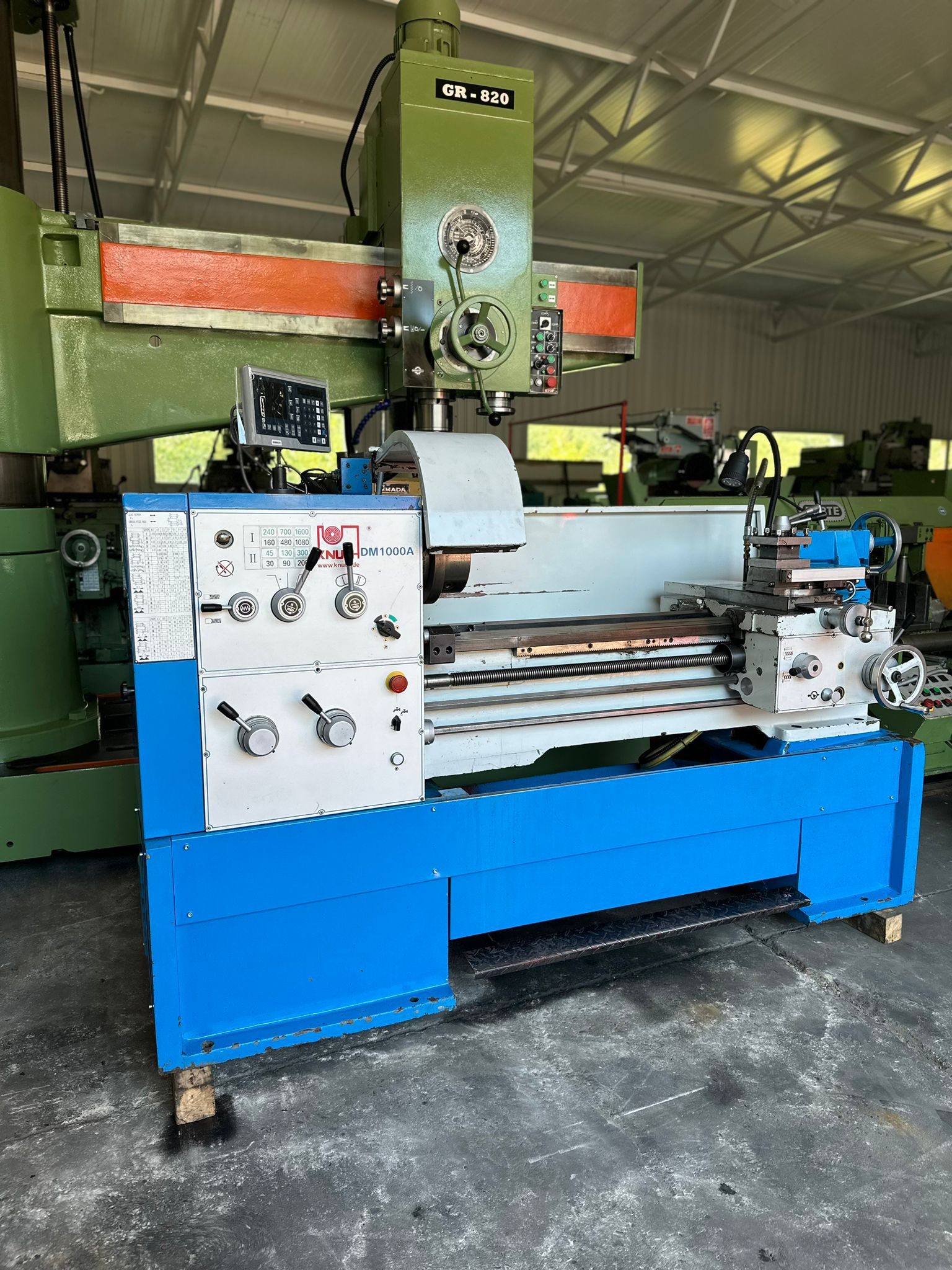 TOKARKA UNIWERSALNA KNUTH DM 1000 A M.3 P - obrazek 6