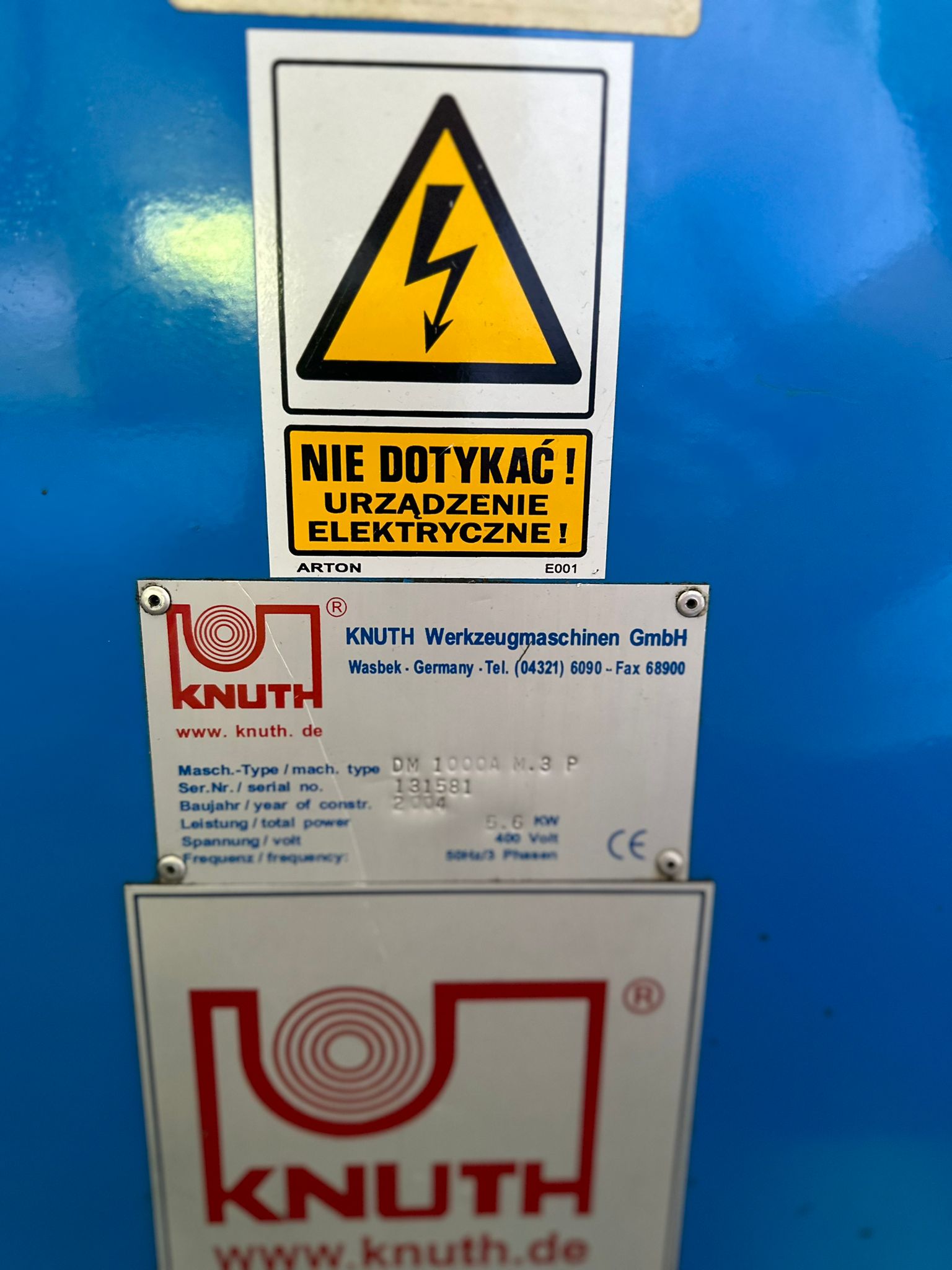 TOKARKA UNIWERSALNA KNUTH DM 1000 A M.3 P - obrazek 11