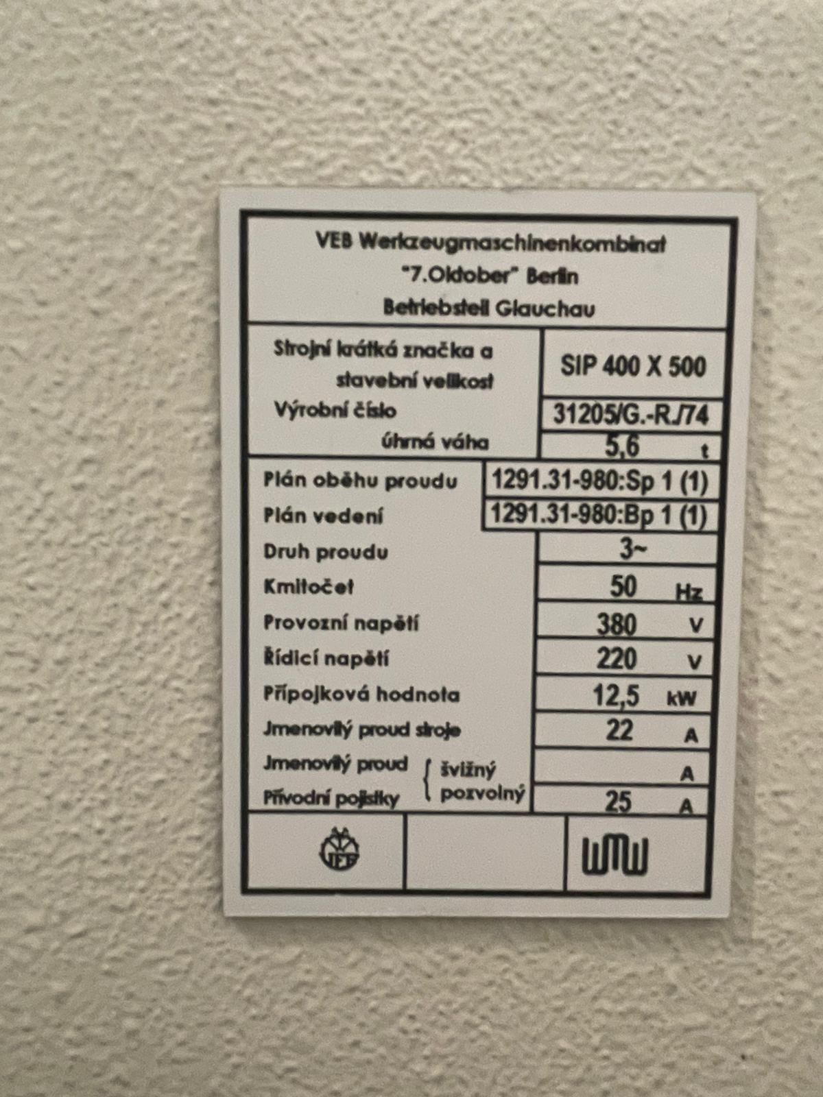 Szlifierka do otworów WMW SIP 400x500 - obrazek 3