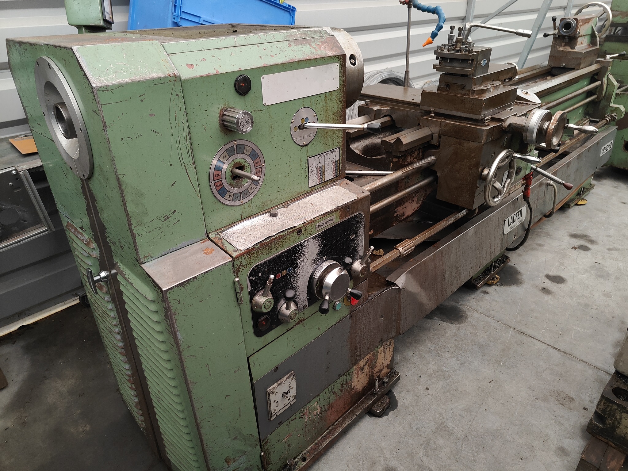 TOKARKA UNIWERSALNA LACFER CR2E250 500x2000 - obrazek 3