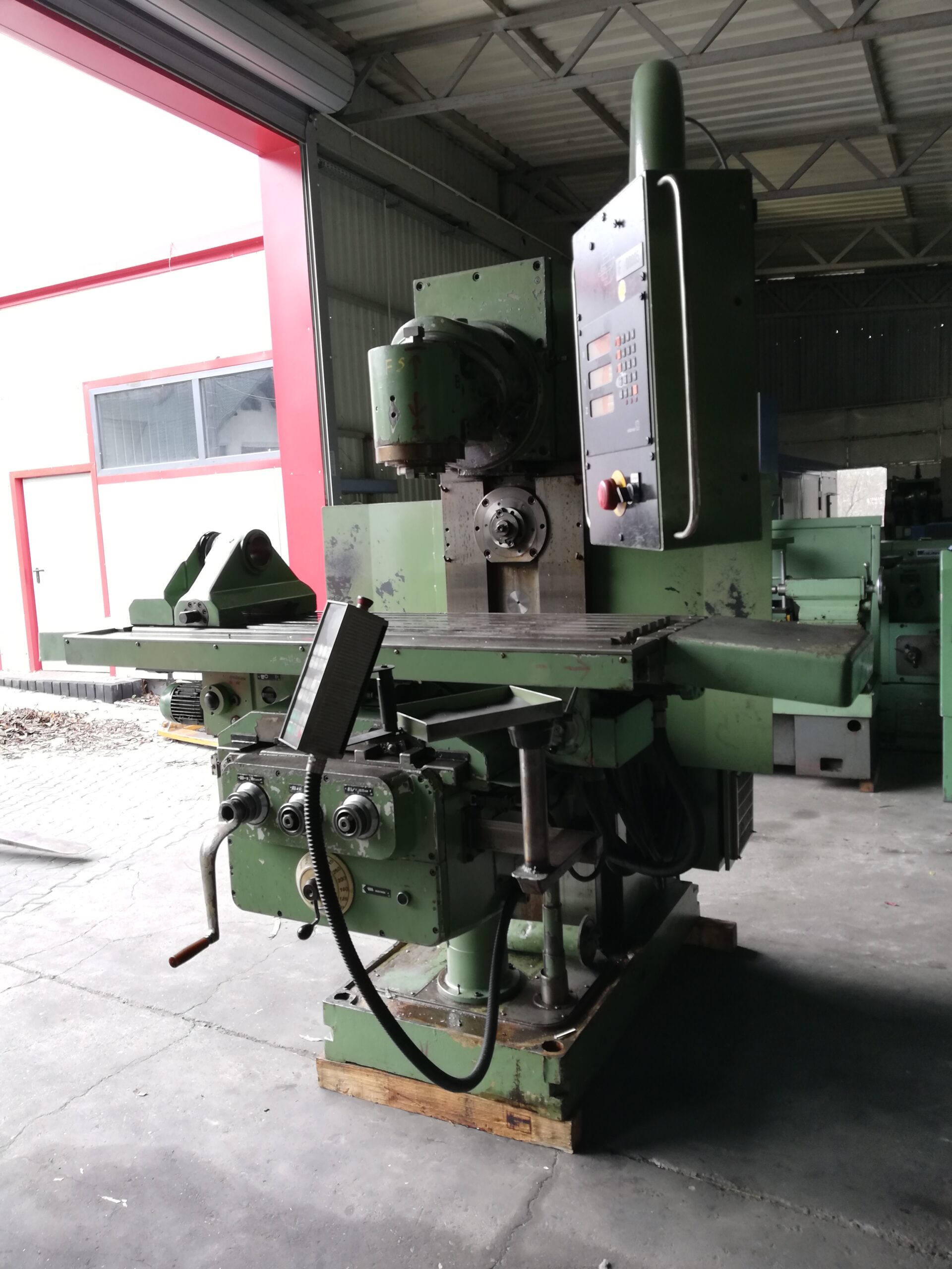 FREZARKA UNIWERSALNA WMW HECKERT FW400 E APUG - obrazek 6