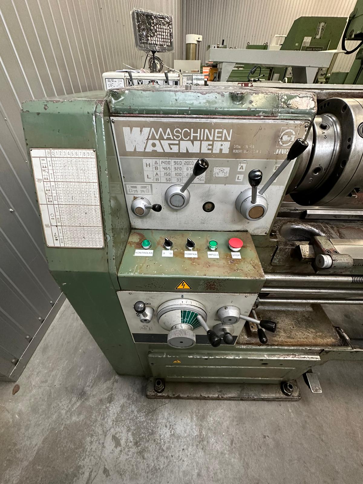 TOKARKA UNIWERSALNA WAGNER DCJ 265x1500 - obrazek 17
