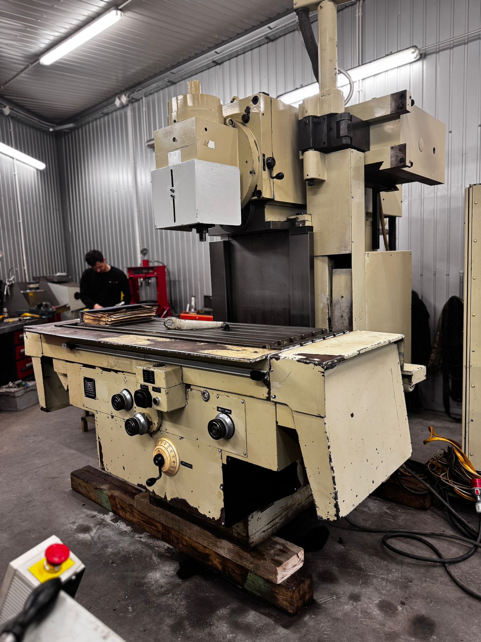 FREZARKA UNIWERSALNA WMW HECKERT FQW 400 - obrazek 2