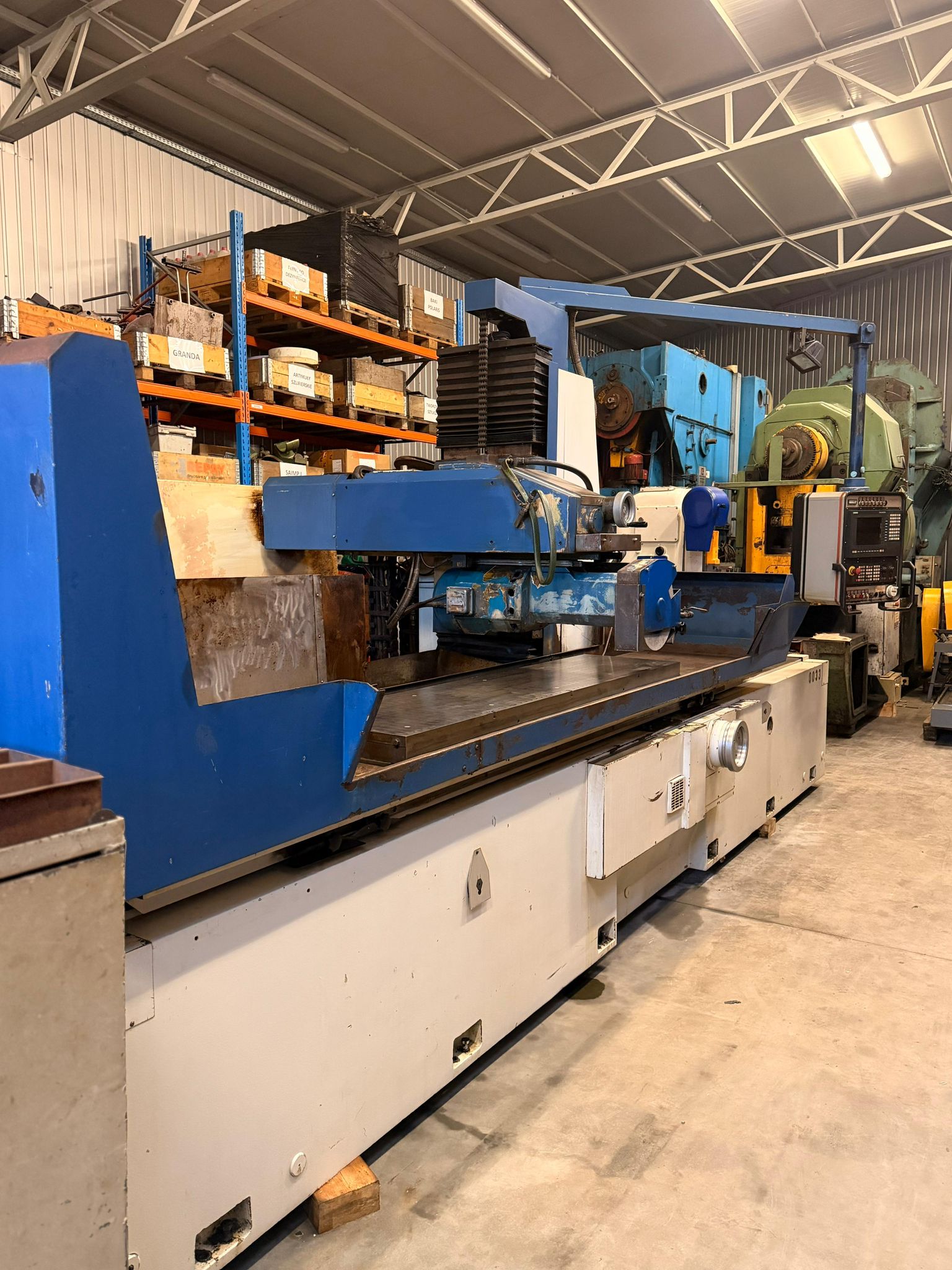 Szlifierka do płaszczyzn Rosa Linea L20 2100×500