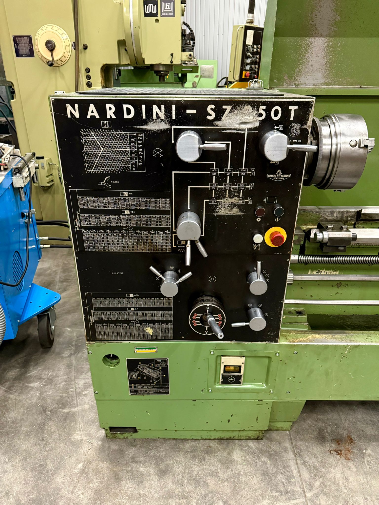 Tokarka Uniwersalna Nardini SZ250T x 2000 - obrazek 3