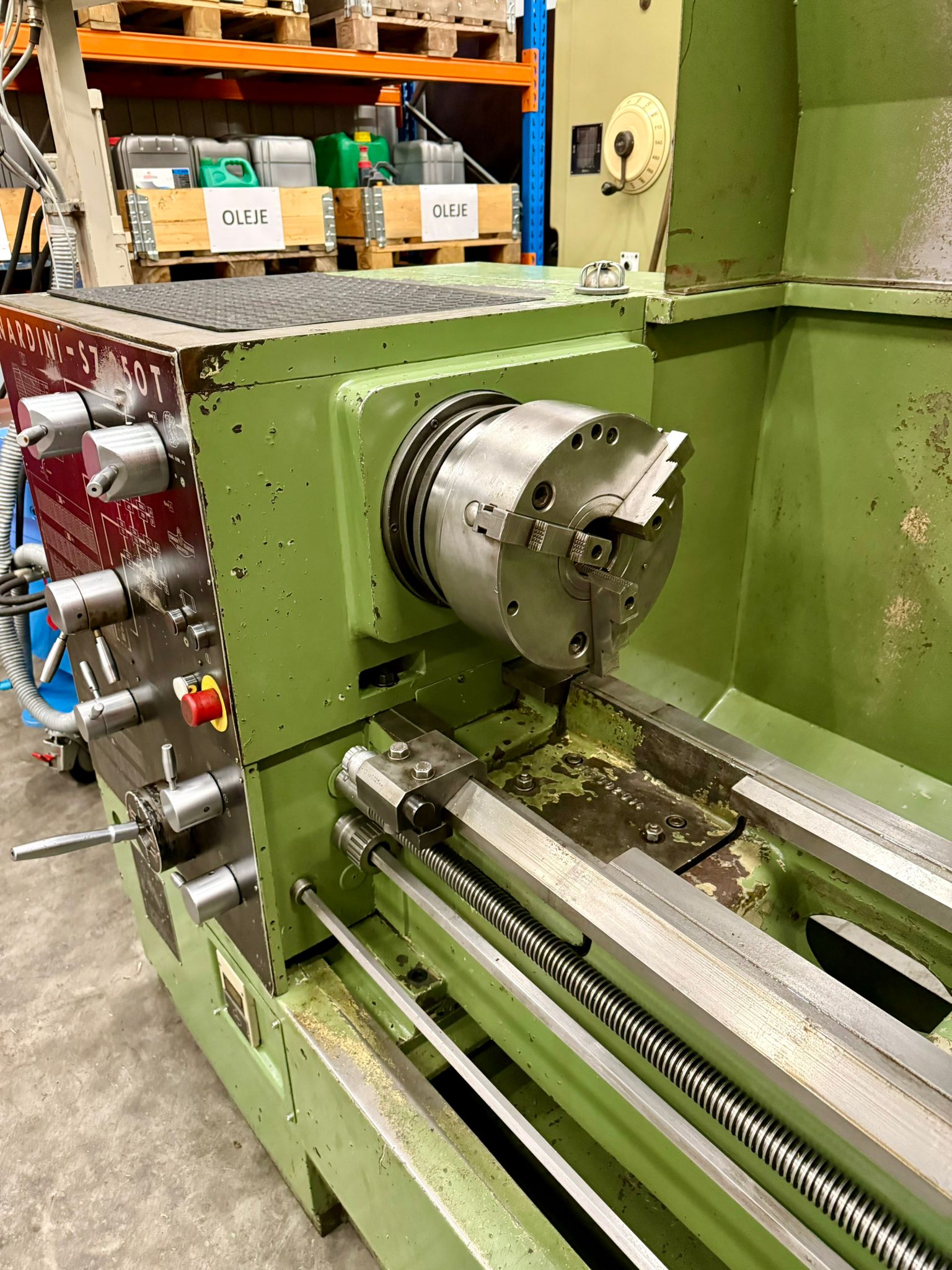 Tokarka Uniwersalna Nardini SZ250T x 2000 - obrazek 7