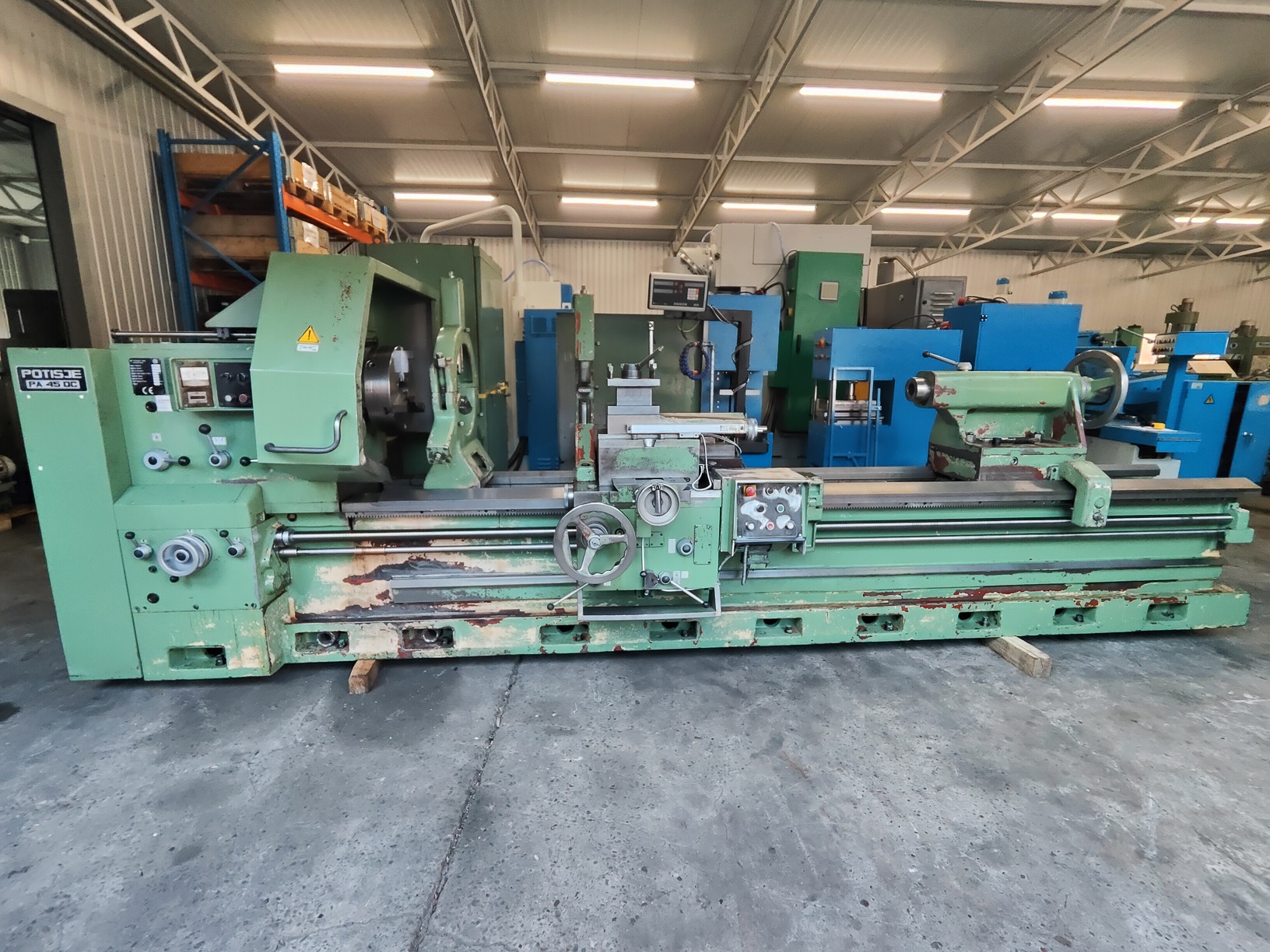 Tokarka Uniwersalna Potisje PA 45 DC x 3500 - obrazek 5