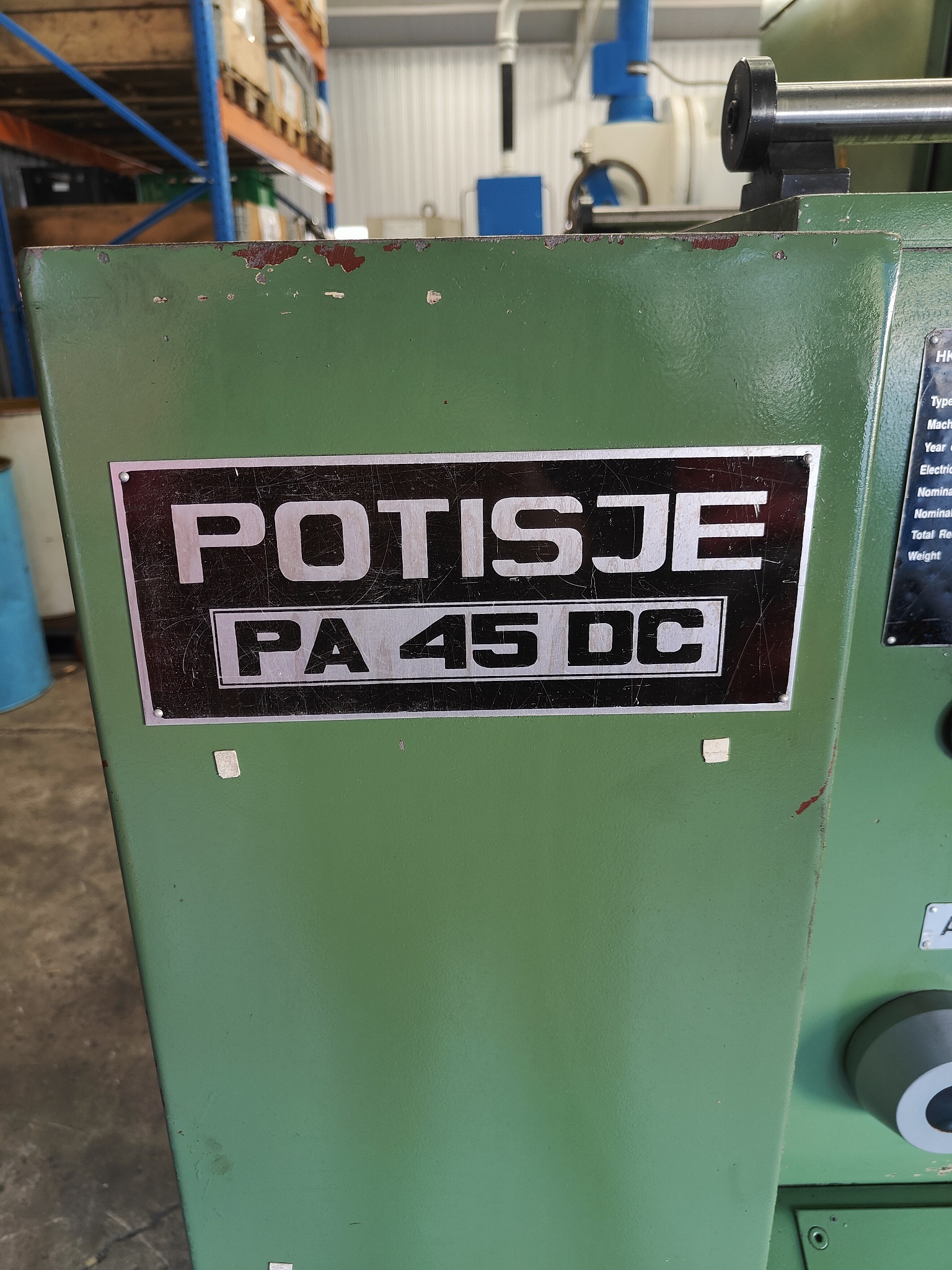 Tokarka Uniwersalna Potisje PA 45 DC x 3500 - obrazek 17