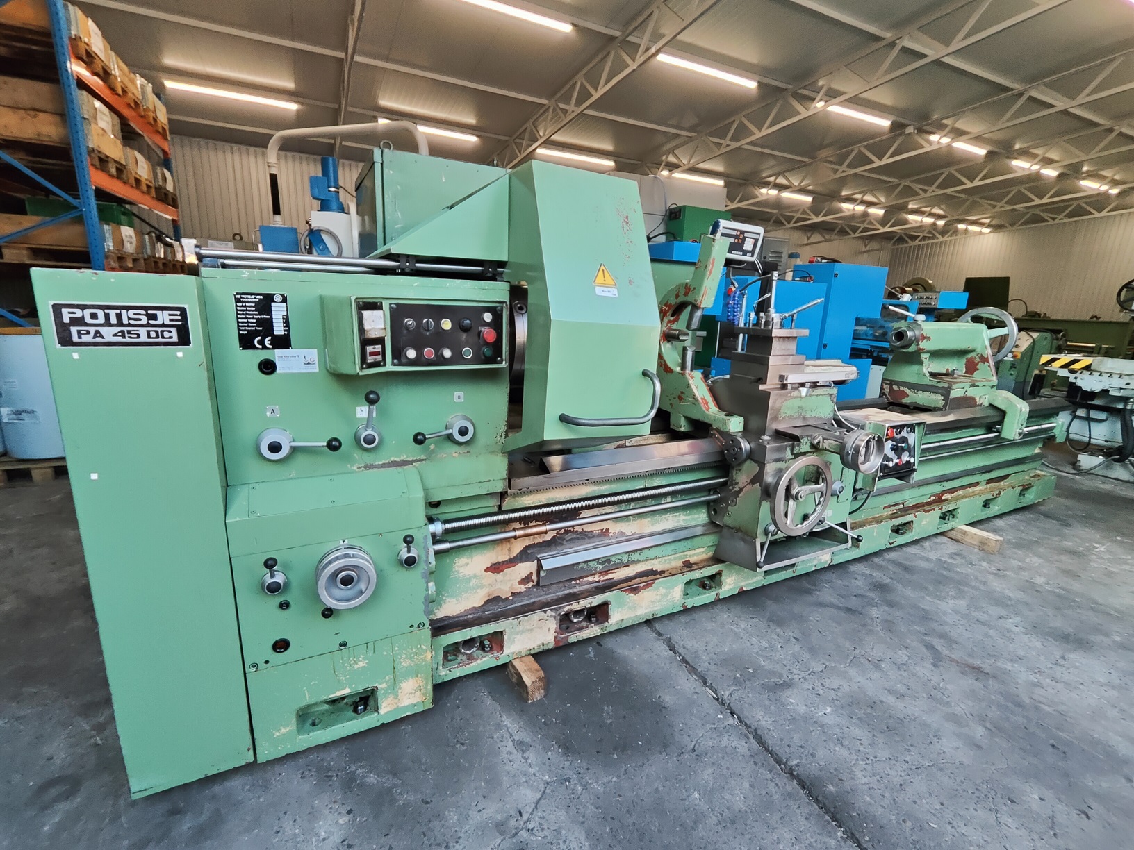 Tokarka Uniwersalna Potisje PA 45 DC x 3500 - obrazek 19